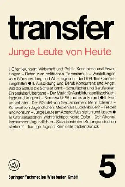 Buy Junge Leute Von Heute (English, Carl Böhret | Garry D. Brewer | Ronald D. Brunner) — BookShops.in