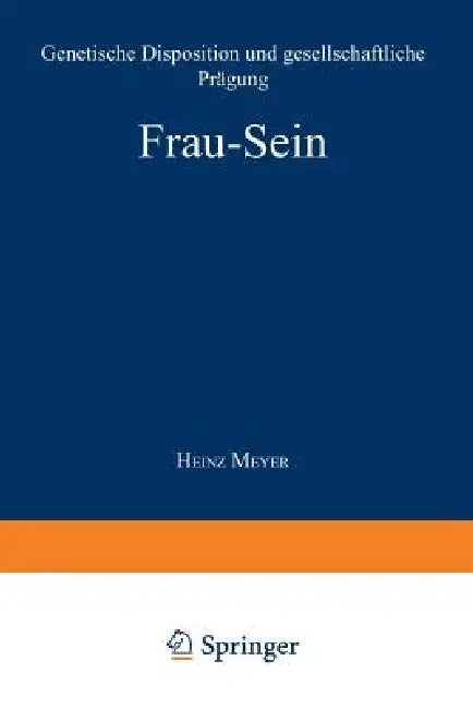 Buy Frau -- Sein (English, Heinz Meyer) — BookShops.in