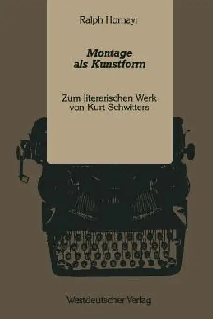 Buy Montage ALS Kunstform (English, Ralph Homayr) — BookShops.in