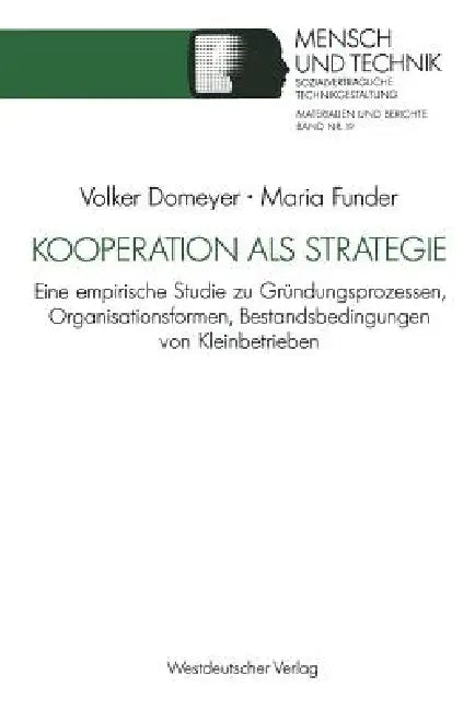 Kooperation ALS Strategie (English, Volker Domeyer | Maria Funder)