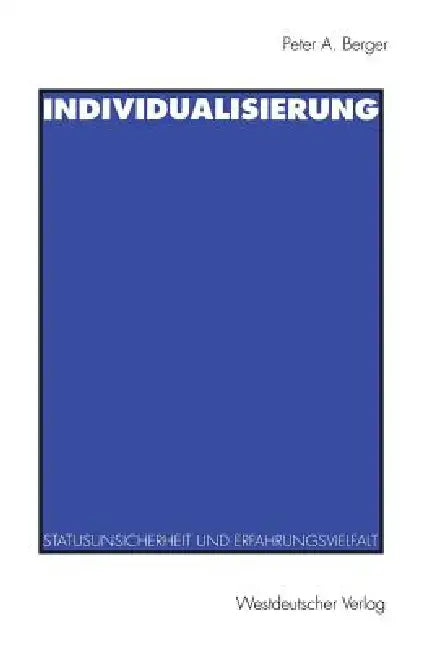 Individualisierung (English, Peter A. Berger)