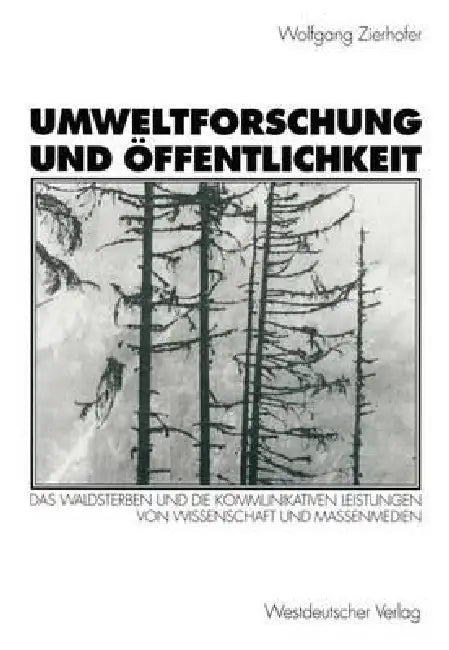 Buy Umweltforschung Und Öffentlichkeit (English, Wolfgang Zierhofer) — BookShops.in