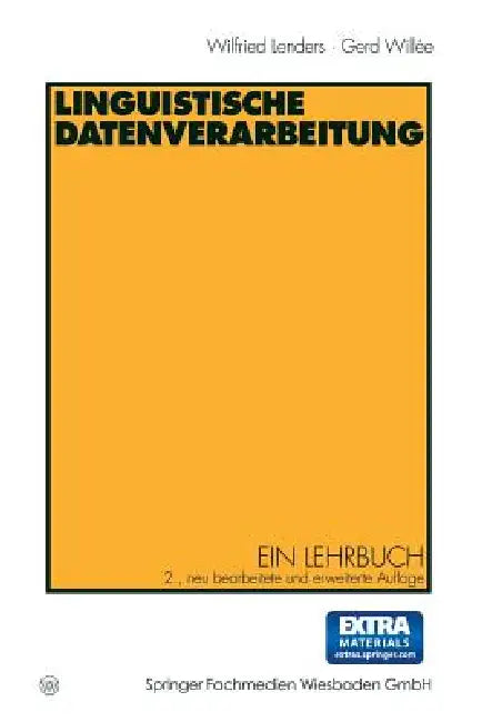 Buy Linguistische Datenverarbeitung (English, Winfried Lenders | Gerd Willée) — BookShops.in