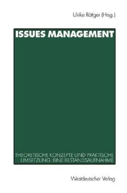 Issues Management (English, Ulrike Röttger)