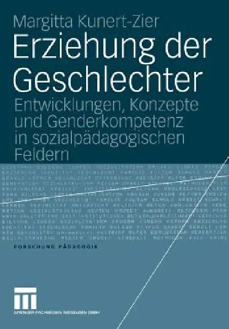 Buy Erziehung Der Geschlechter (English, Margitta Kunert-Zier) — BookShops.in