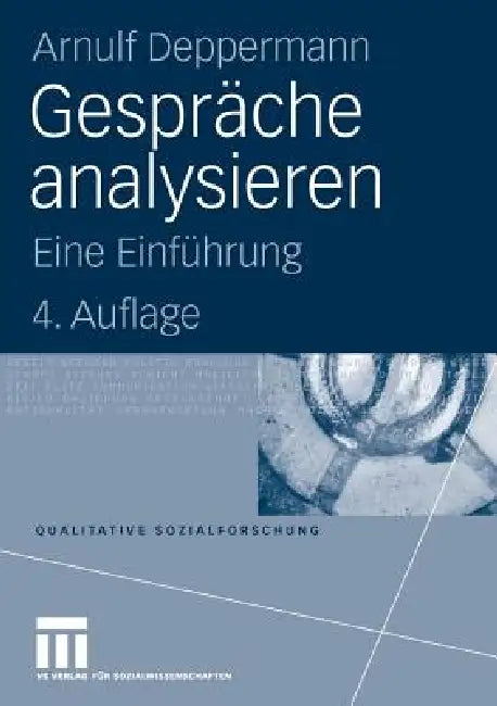 Buy Gespräche Analysieren (English, Arnulf Deppermann) — BookShops.in