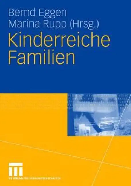 Buy Kinderreiche Familien (English, Bernd Eggen | Marina Rupp) — BookShops.in