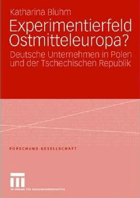 Buy Experimentierfeld Ostmitteleuropa? (English, Katharina Bluhm) — BookShops.in