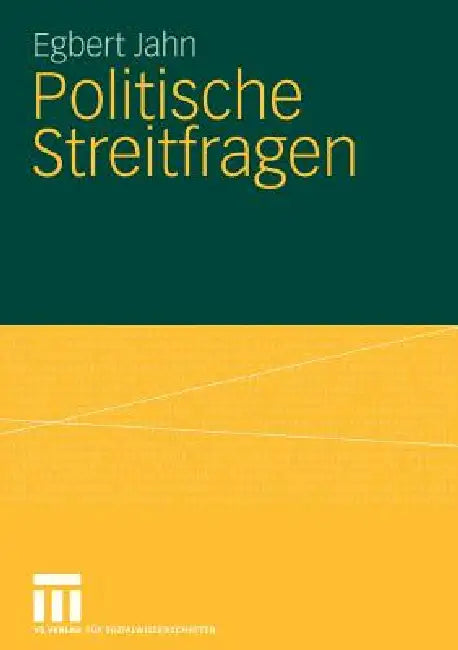 Buy Politische Streitfragen (English, Egbert Jahn) — BookShops.in