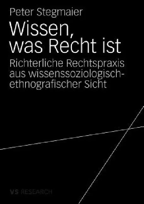 Buy Wissen, Was Recht Ist (English, Peter Stegmaier) — BookShops.in