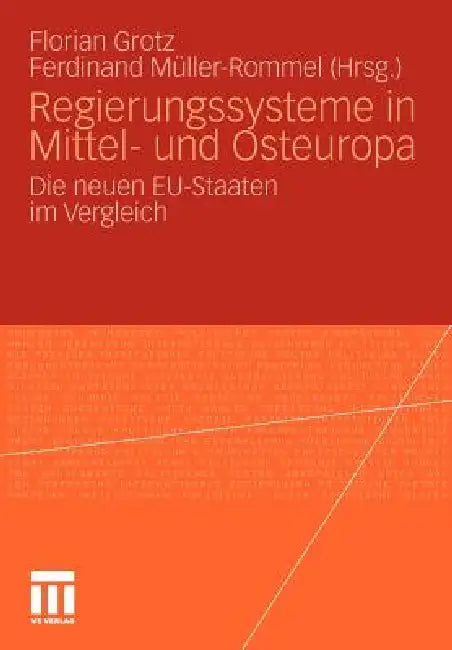 Buy Regierungssysteme in Mittel- Und Osteuropa (English, Florian Grotz | Ferdinand Müller-Rommel) — BookShops.in