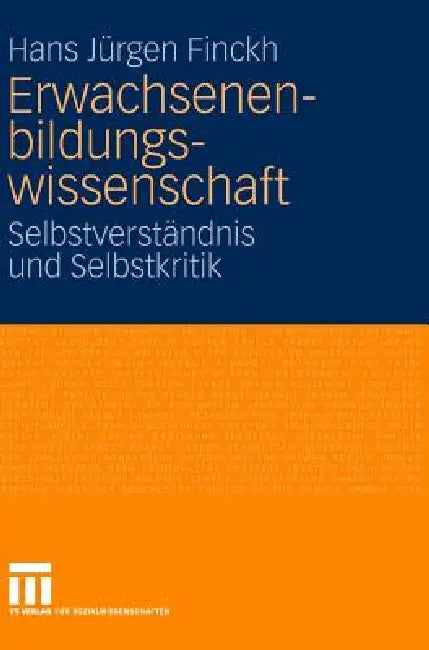 Erwachsenenbildungswissenschaft (English, Hans Jürgen Finckh)