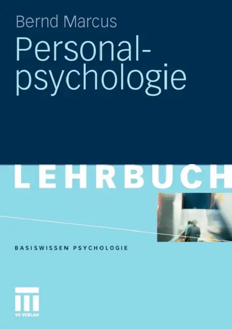 Personalpsychologie (English, Bernd Marcus)