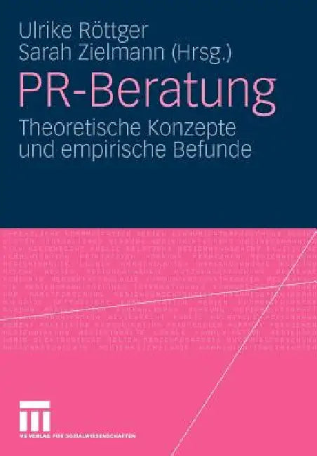 Buy Pr-Beratung (English, Ulrike Röttger | Sarah Zielmann) — BookShops.in