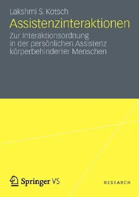 Buy Assistenzinteraktionen (English, Lakshmi Kotsch) — BookShops.in