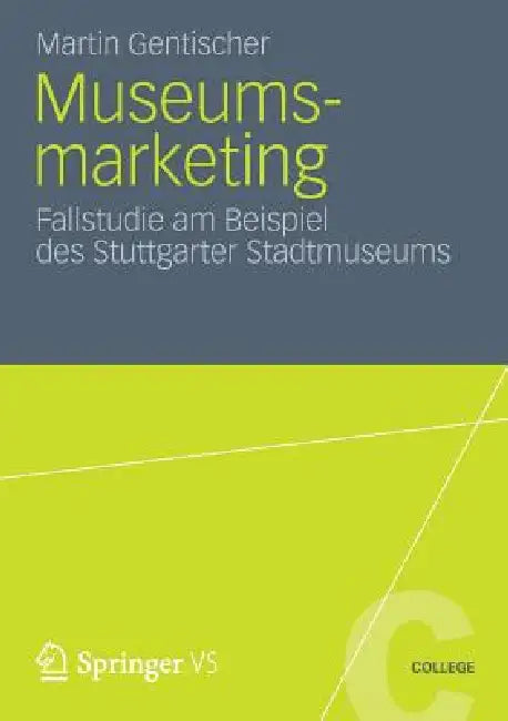Buy Museumsmarketing (English, Martin Gentischer) — BookShops.in