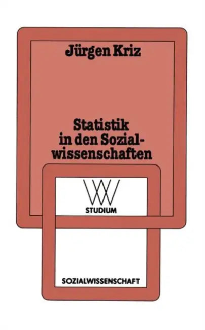 Buy Statistik in Den Sozialwissenschaften (English, Jürgen Kriz) — BookShops.in