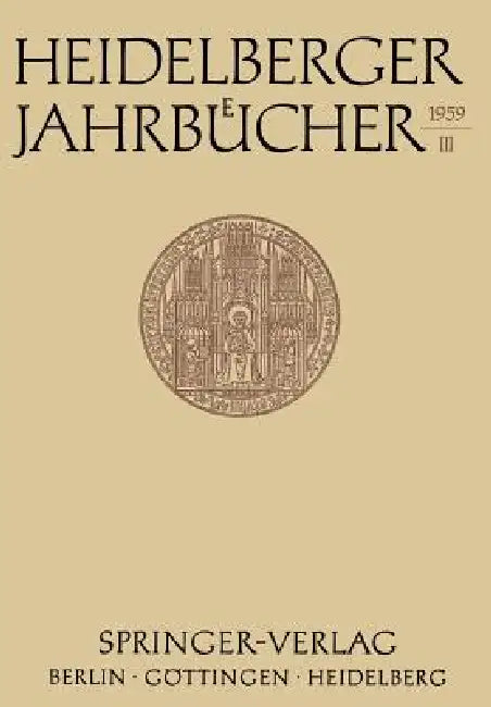 Buy Heidelberger Jahrbücher (English, Kenneth A. Loparo) — BookShops.in