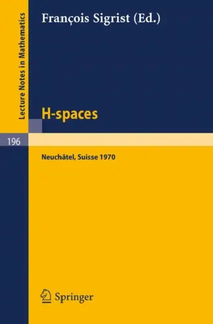Buy H - Spaces (English, Francois Sigrist) — BookShops.in
