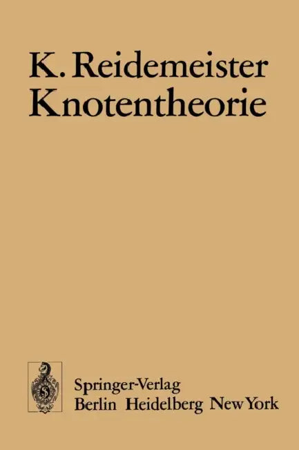 Knotentheorie (English, K. Reidemeister)