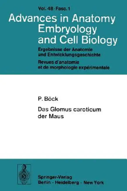Buy Das Glomus Caroticum Der Maus (English, P. Böck) — BookShops.in