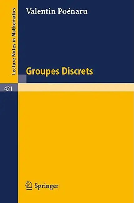 Buy Groupes Discrets (English, V. Poenaru) — BookShops.in