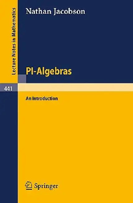 Pi-Algebras (English, N. Jacobson)