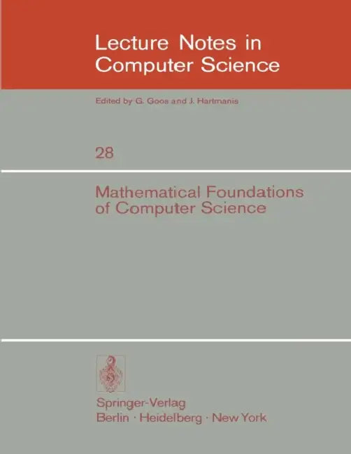 Mathematical Foundations of Computer Science 1974 (English, A. Blikle)