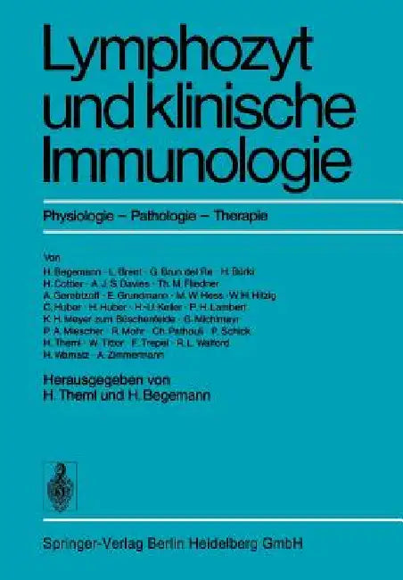 Buy Lymphozyt Und Klinische Immunologie | by H. Theml | H. Begemann | Springer | by H. Theml | H. Begemann | Springer | by H. Theml | H. Begemann | Springer | by H. Theml | H. Begemann | Springer | by H. Theml | H. Begemann | Springer | by H. Theml | H. Begemann | Springer | by H. Theml | H. Begemann | Springer | by H. Theml | H. Begemann | Springer | by H. Theml | H. Begemann | Springer | by H. Theml | H. Begemann | Springer | by H. Theml | H. Begemann | Springer | by H. Theml | H. Begemann | Sprin — BookShops.in