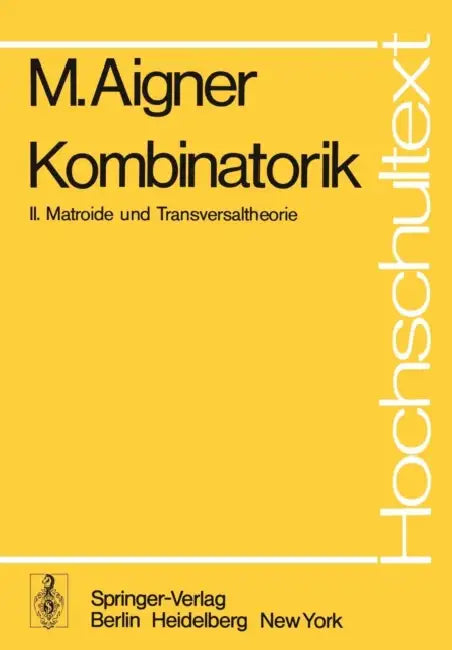 Buy Kombinatorik (English, Martin Aigner) — BookShops.in