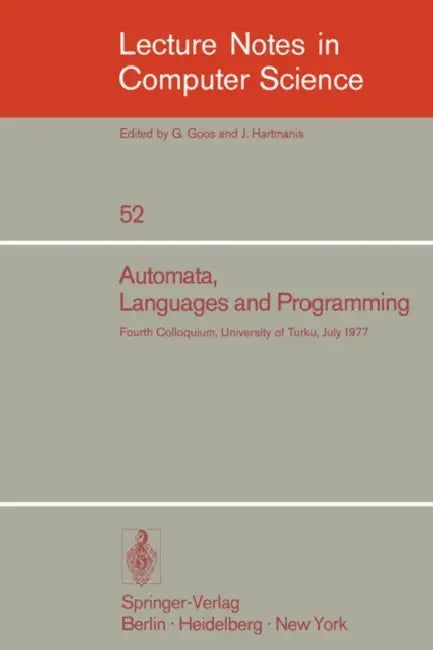 Buy Automata, Languages and Programming (English, A. Salomaa | M. Steinby) — BookShops.in