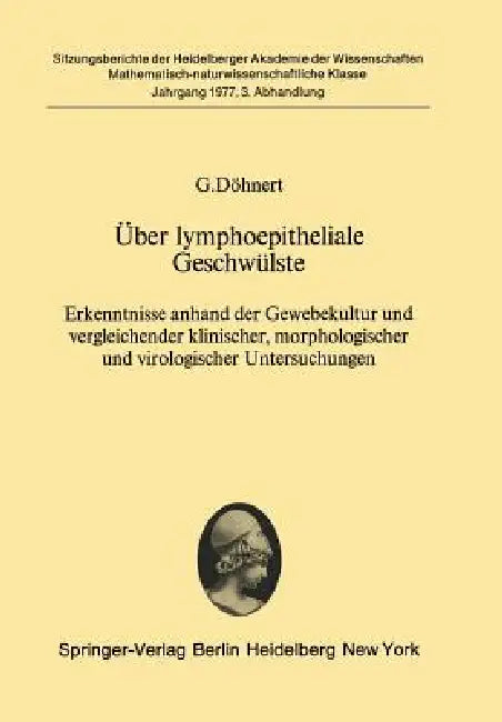 Buy Über Lymphoepitheliale Geschwülste (English, G. Döhnert) — BookShops.in
