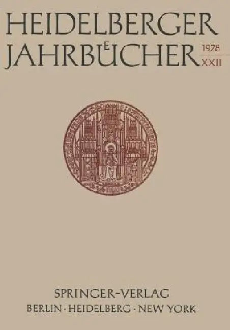 Buy Heidelberger Jahrbücher (English, Kenneth A. Loparo) — BookShops.in
