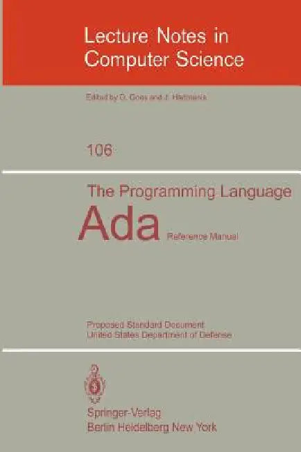 Buy The Programming Language ADA (English, Kenneth A. Loparo | CII Honeywell Bull) — BookShops.in
