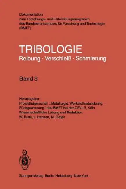 Buy Gleitlager - Wellendichtungen (English, W. Bunk | J. Hansen | M. Geyer) — BookShops.in