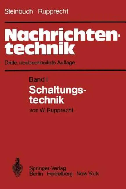 Nachrichtentechnik (English, Karl Steinbuch | Werner Rupprecht)