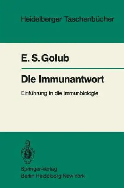 Buy Die Immunantwort (English, E. S. Golub | A. Gause | M. Pfreundschuh) — BookShops.in