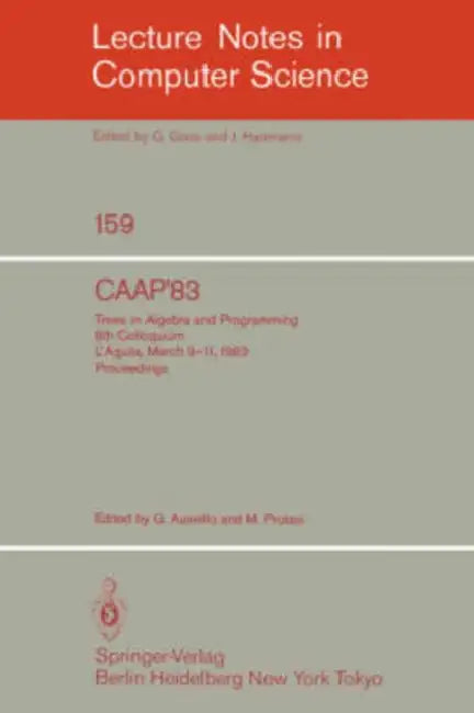 Buy Caap '83 (English, G. Ausiello | M. Protasi) — BookShops.in