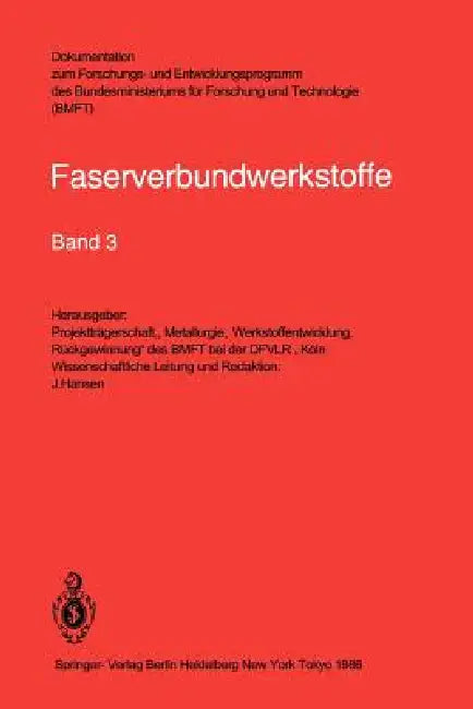 Buy Faserverbundwerkstoffe (English, J. Hansen) — BookShops.in
