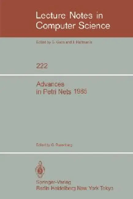 Advances in Petri Nets 1985 (English, Grzegorz Rozenberg)