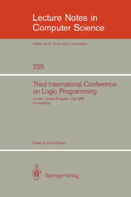 Third International Conference on Logic Programming (English, Ehud Shapiro)