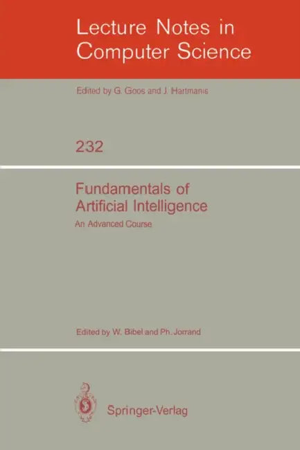 Fundamentals of Artificial Intelligence (English, Wolfgang Bibel | Wolfgang Bibel | A. W. Biermann)