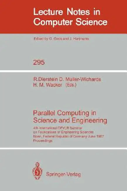Buy Parallel Computing in Science and Engineering (English, Rüdiger Dierstein | Dieter Müller-Wichards | Hans-Martin Wacker) — BookShops.in