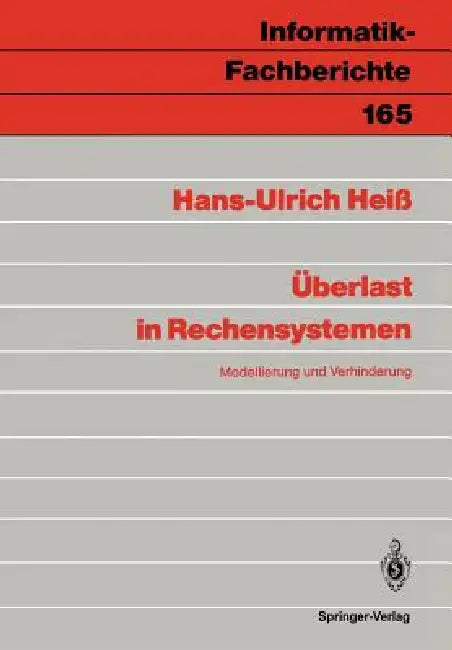 Buy Überlast in Rechensystemen (English, Hans-Ulrich Heiß) — BookShops.in