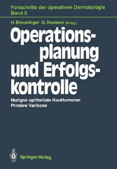 Buy Operationsplanung Und Erfolgskontrolle (English, Helmut Breuninger | Gernot Rassner) — BookShops.in