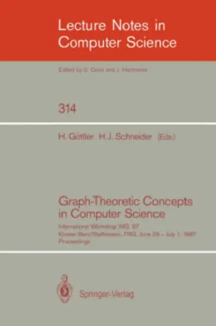 Buy Graph-Theoretic Concepts in Computer Science | by Herbert Göttler | Hans-Jürgen Schneider | Springer | by Herbert Göttler | Hans-Jürgen Schneider | Springer | by Herbert Göttler | Hans-Jürgen Schneider | Springer | by Herbert Göttler | Hans-Jürgen Schneider | Springer | by Herbert Göttler | Hans-Jürgen Schneider | Springer | by Herbert Göttler | Hans-Jürgen Schneider | Springer | by Herbert Göttler | Hans-Jürgen Schneider | Springer | by Herbert Göttler | Hans-Jürgen Schneider | Springer | by He — BookShops.in