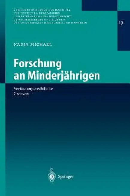 Forschung an Minderjährigen (English, Nadja Michael)