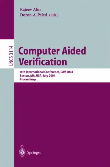 Buy Computer Aided Verification (English, Rajeev Alur | Doron a. Peled) — BookShops.in