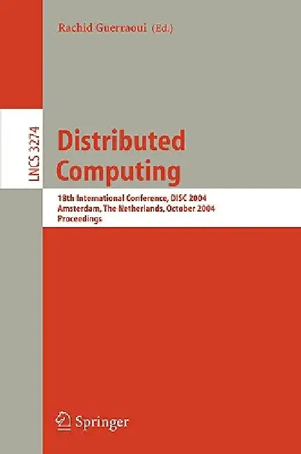 Buy Distributed Computing (English, Rachid Guerraoui) — BookShops.in
