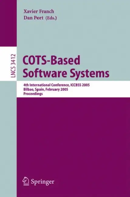 Buy Cots-Based Software Systems | by Xavier Franch | Dan Port | Springer | by Xavier Franch | Dan Port | Springer | by Xavier Franch | Dan Port | Springer | by Xavier Franch | Dan Port | Springer | by Xavier Franch | Dan Port | Springer | by Xavier Franch | Dan Port | Springer | by Xavier Franch | Dan Port | Springer | by Xavier Franch | Dan Port | Springer | by Xavier Franch | Dan Port | Springer | by Xavier Franch | Dan Port | Springer | by Xavier Franch | Dan Port | Springer | by Xavier Franch |  — BookShops.in